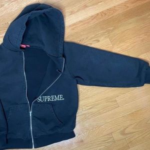 SUPREME THERMAL HOODIE